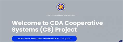 cda.gov.ph cais|CAIS Admin Login .